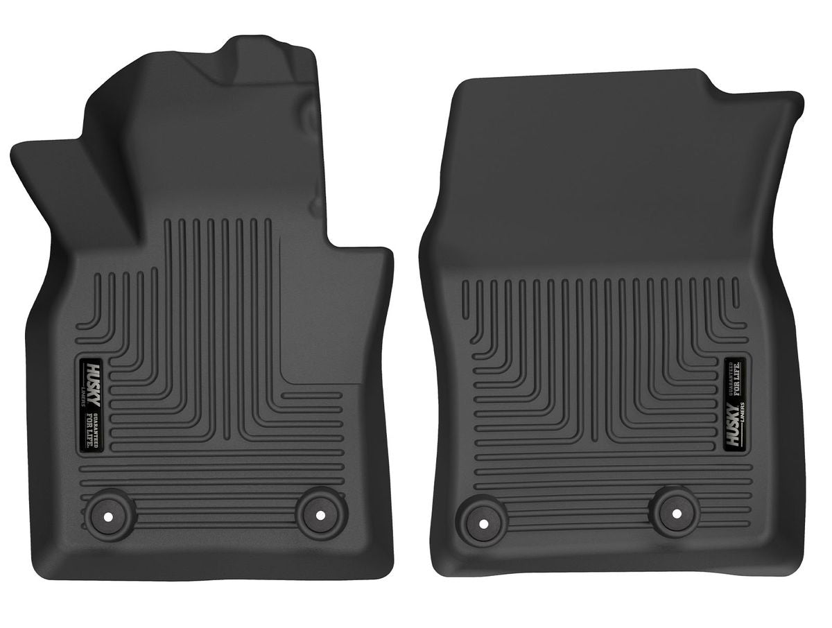 Husky Liners Floor Liner, Black, 2 Piece - 15651