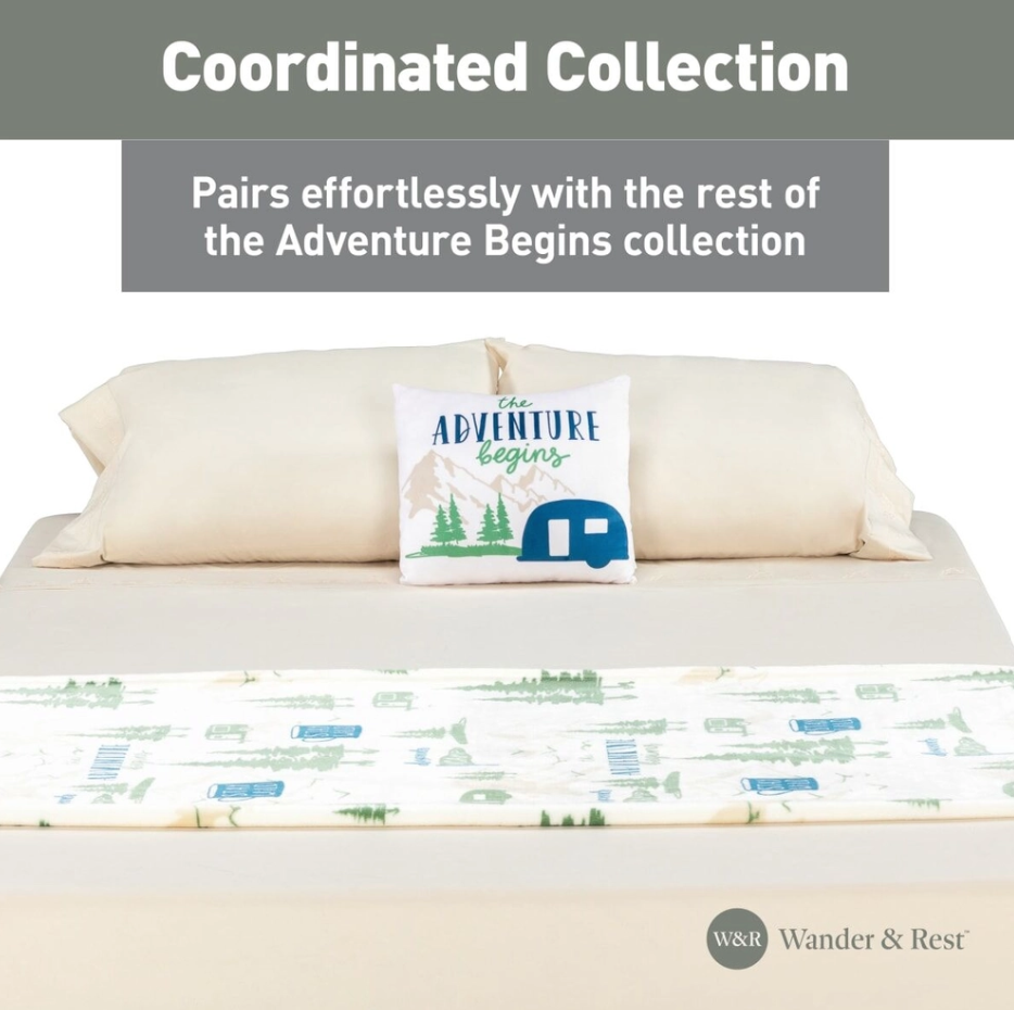 Lippert Bed Sheet, Fits Up To 14 in High Mattress - 2024121144