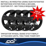 Coast2Coast Wheel Skins & Styled Wheel Covers IWCIMP435BLK product image 5