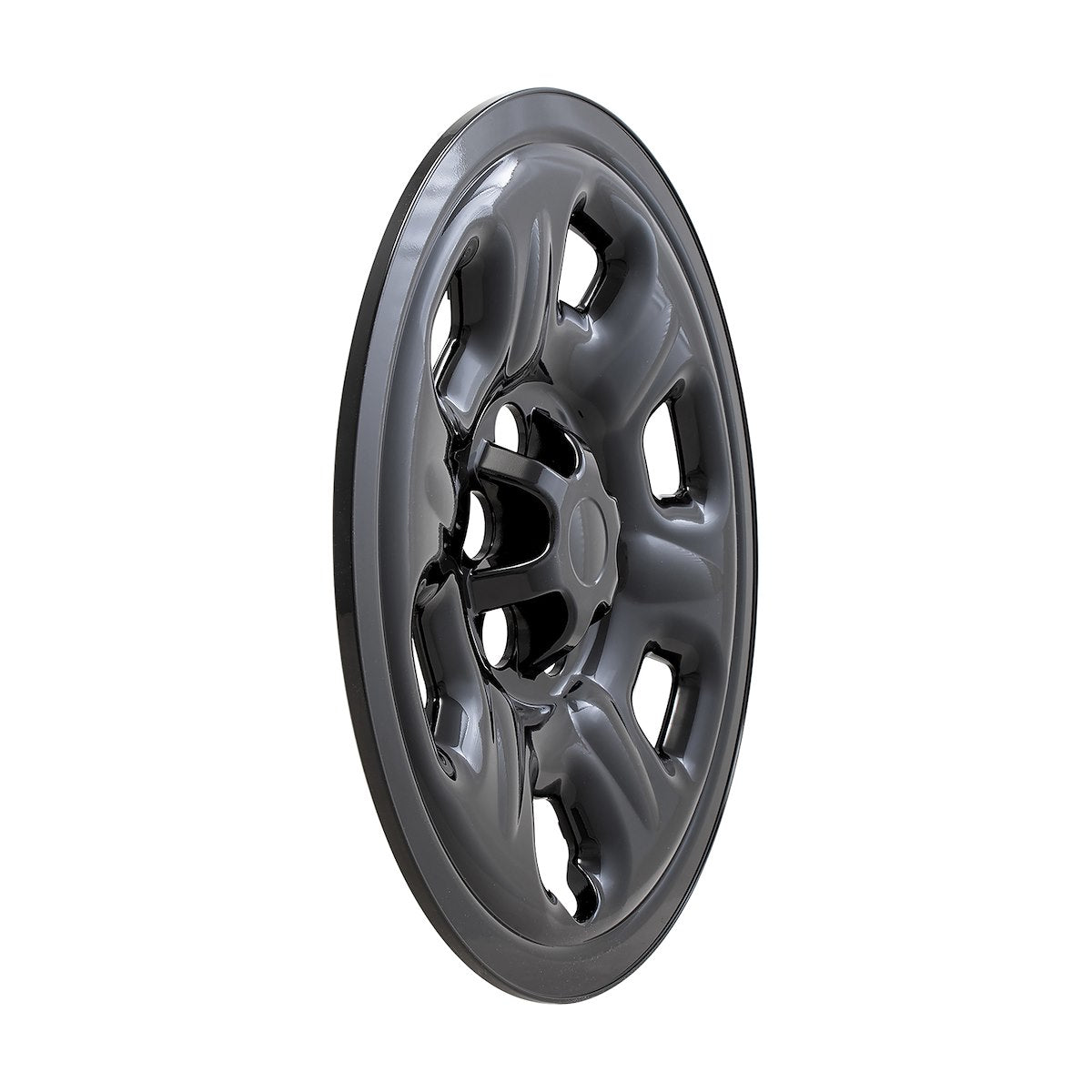 Coast2Coast Wheel Skin, 16 in, 6 Holes, Gloss Black, Set Of 4 - IMP69BLKN