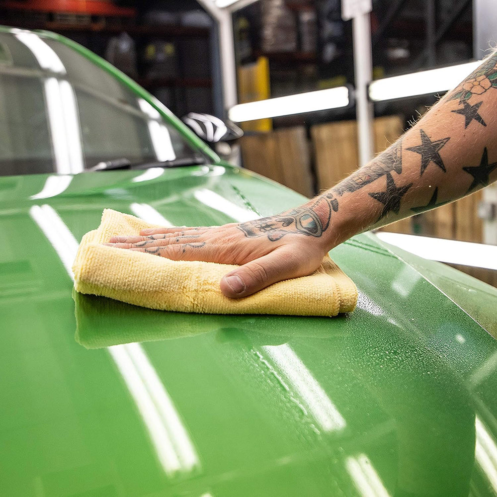Meguiars Towel, 16 in x 24 in Size, Set Of 3 - X2020