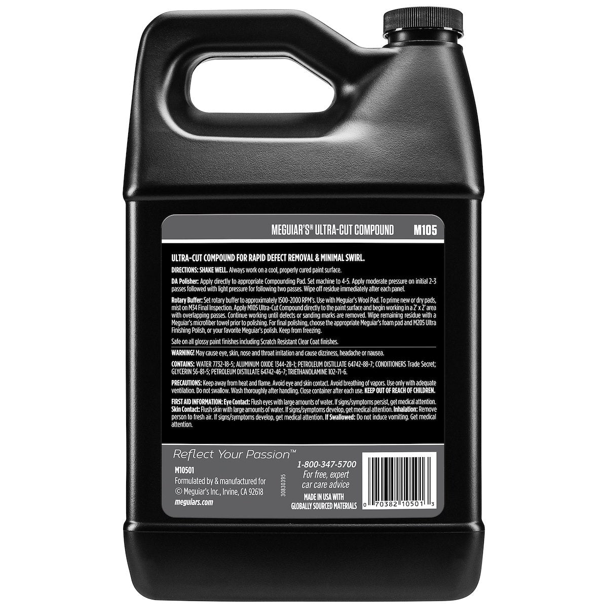 Meguiars Polishing Compound, 1 gal Jug - M10501