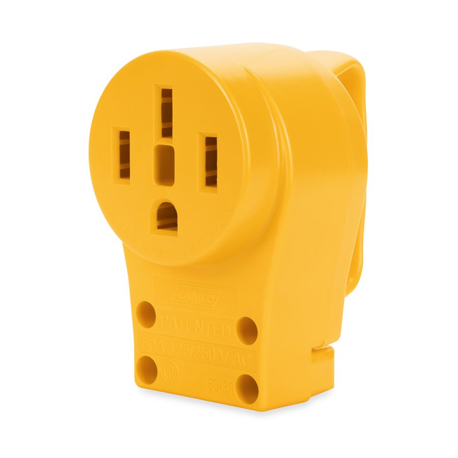 Camco Power Cord Plug End, 50 amp, 14-50P - 55353