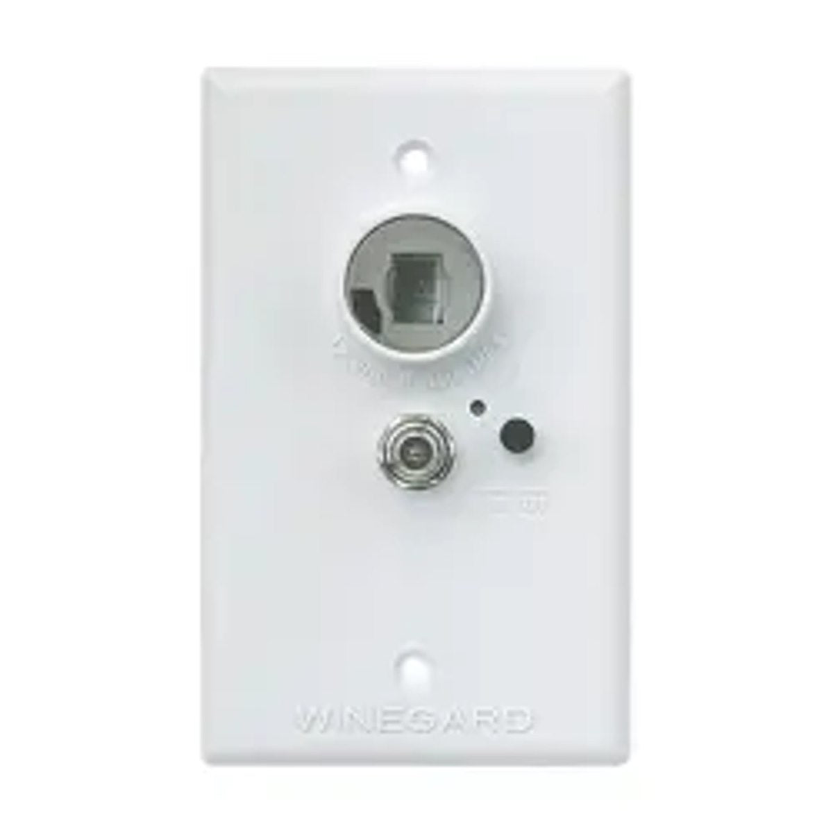 Winegard Wall Plate Power Supply, 12 V DC Power Supply With Polyfuse, White - RV-7042
