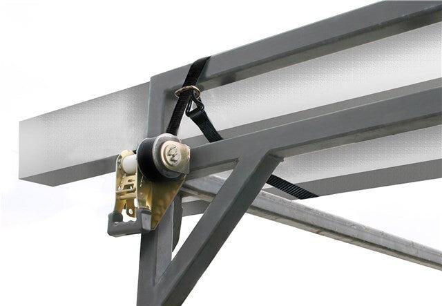Keeper Corporation Tie Down Strap, 8 ft Length X 1-1/2 in Width, 500 lb Load Capacity, 1500 lb Break Strength - 05530