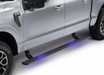 AMP Research Running Board, Textured Powder Coated, Black, Die Cast Aluminum - 76365-01A