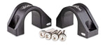 Ironman 4x4 Stabilizer Bar Mount, 82 Millimeter Hole Spacing, Aluminum, Black - 1209K