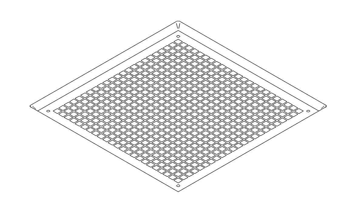 Coleman Mach Air Conditioner Ceiling Assembly Grille, Polar White - 6798-3041