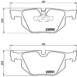 Brembo Brake Pads P06039 product image 5