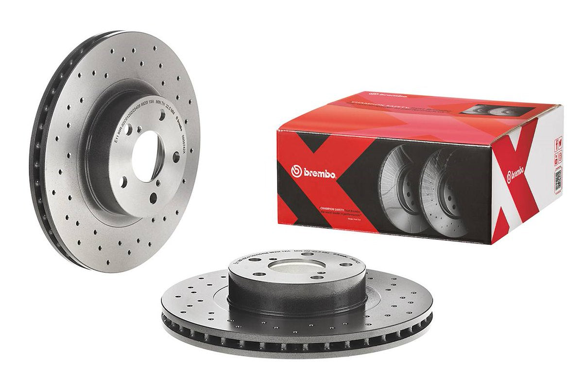 Brembo Brake Rotors 0956742XC02 product image 1