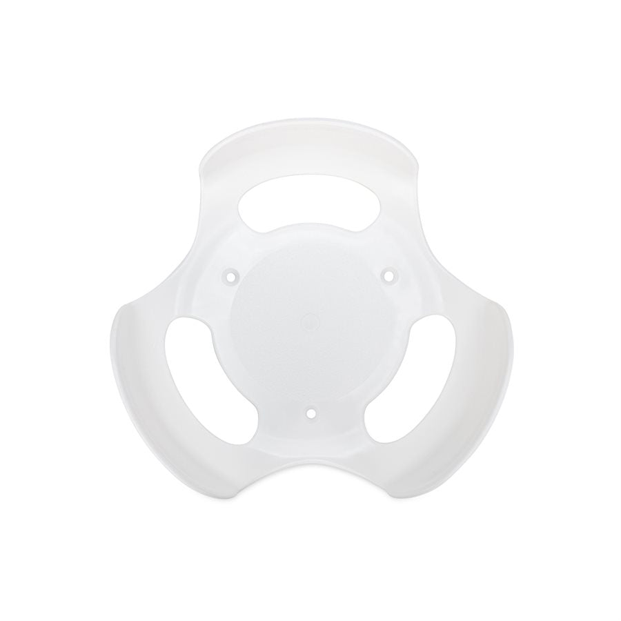 Camco Plate Holder, One For 7-1/4 in Plates and One For 10-1/4 in Plates, Bright White - 43601