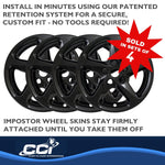 Coast2Coast Wheel Skins & Styled Wheel Covers IWCIMP394BLK product image 4