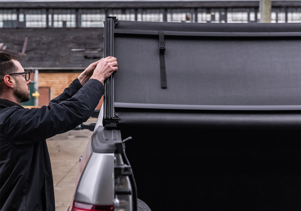 Extang Tonneau Cover, 2 Folds/3 Panels, Matte Black - 90472