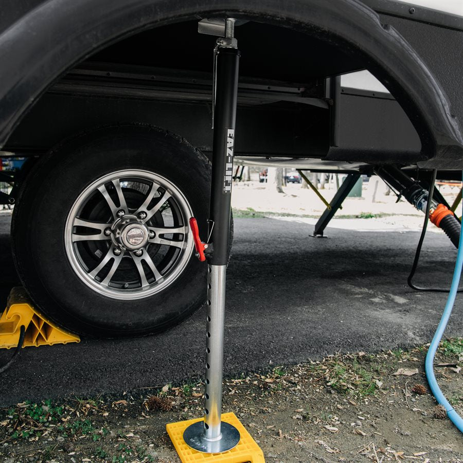 Camco Trailer Stabilizer Jack Stand Pad, 6.2 in x 6.2 in, Set Of 4 - 44595
