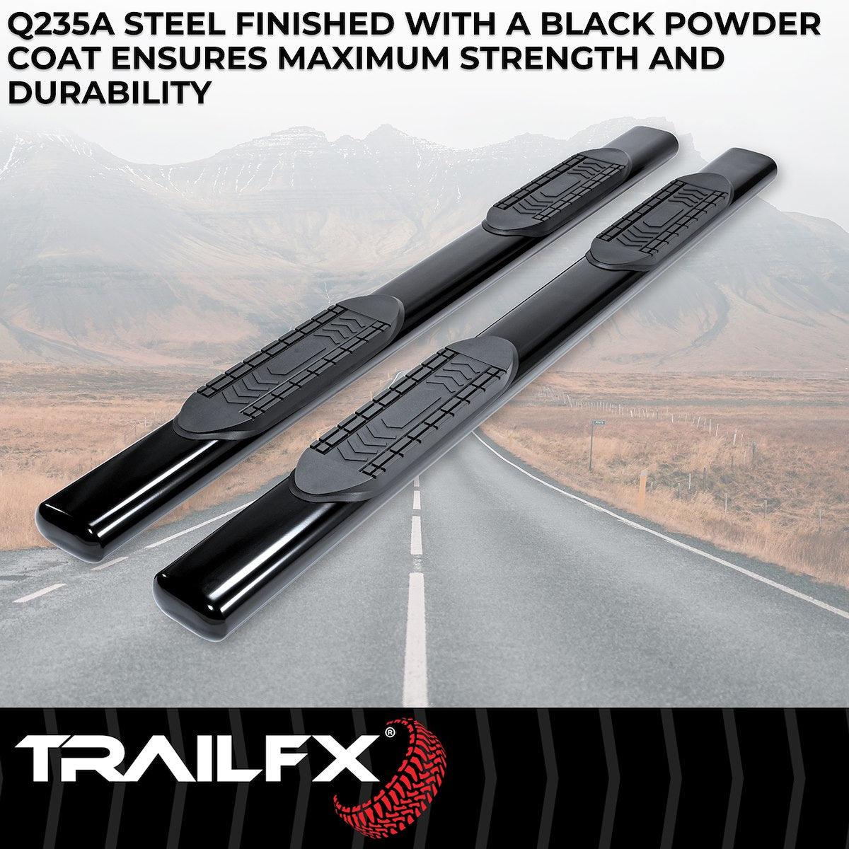 TrailFX Running Boards & Nerf Bars A8220B product image 2