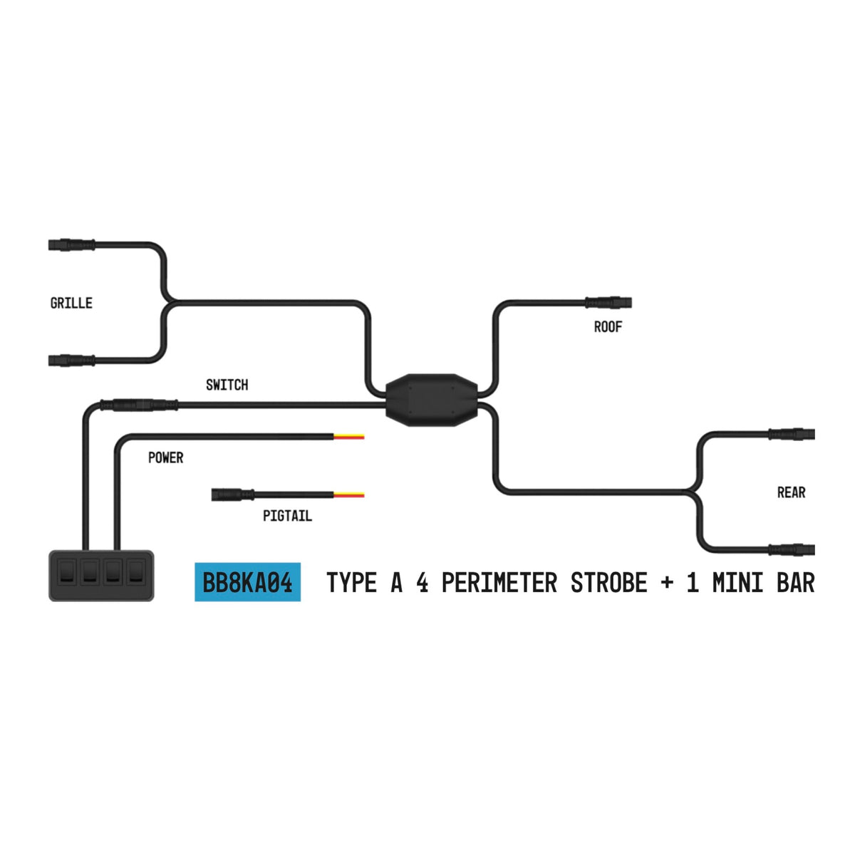 ARC Lighting Auxiliary Lighting Wiring & Mounts BB8KA04 product image 1