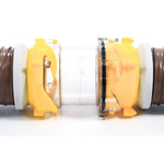 Camco Sewer Hose Connector, 3-1/2 in Straight Hose Adapter - 39562