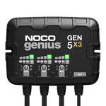 NOCO Battery Charger, For 12 V Batteries, 3 Bank Onboard Charger/5 amp Per Bank, 120 To 240 V AC/50 To 60 Hz - GEN5X3