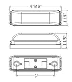 Optronics Trailer & Marker Lights MCL63ABP product image 2