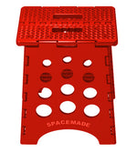 Space Made Step Stool, 13 in Length x 15 in Width x 15 in Height, 385 lb Weight Capacity, Red - SS-15R
