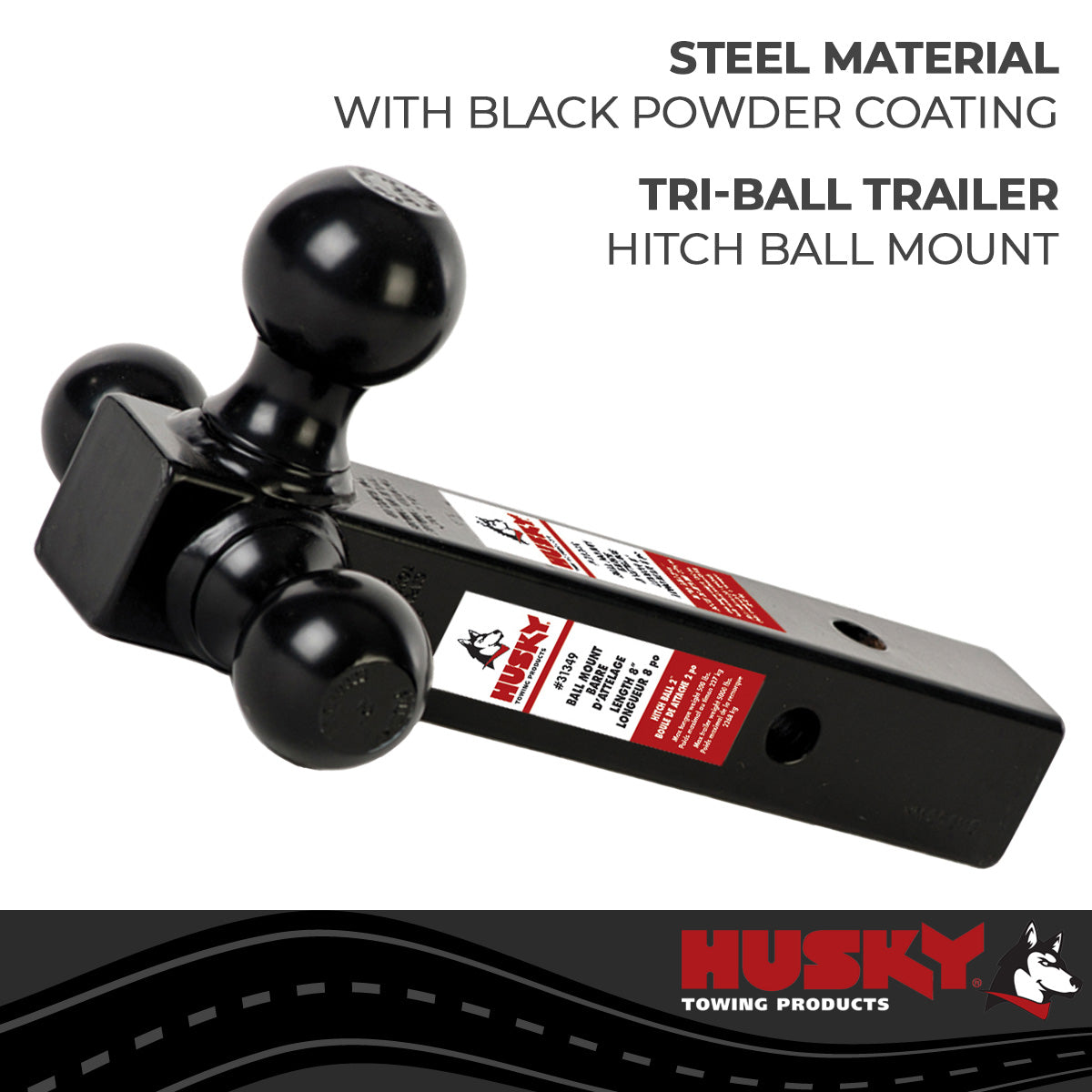 Husky Towing Ball Mounts, Hitch Balls & Shanks 31349 product image 4