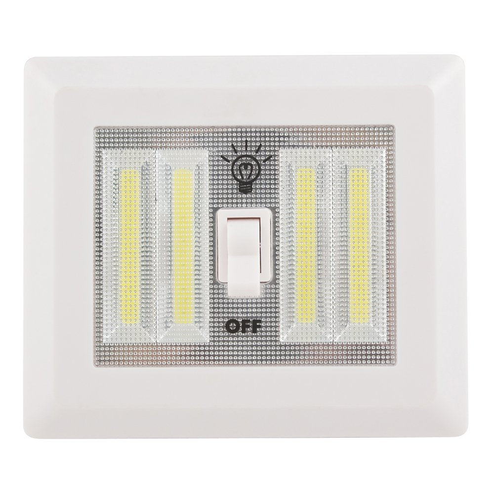 AP Products Multi Purpose Light - LED, 4.49 in Height x 2.99 in Width x 0.79 in Depth, 400 Lumens, White Plastic Housing - 025-040