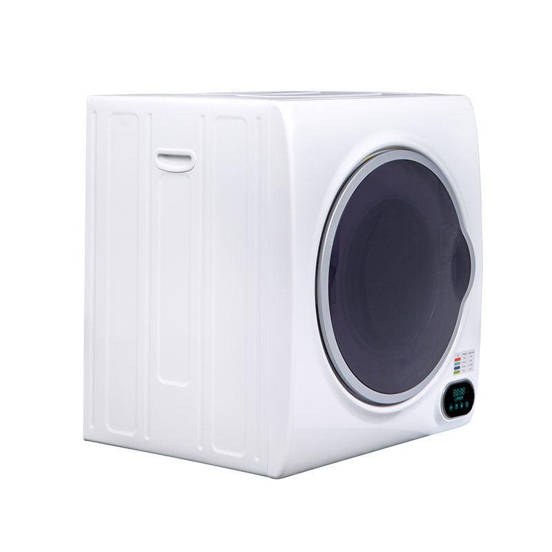 Pinnacle Appliances Clothes Dryer, 24 in Width x 28 in Height x 22 in Depth, White, Stainless Steel Drum - 21-852W