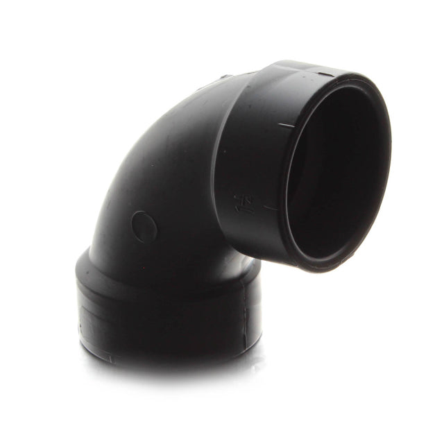 LaSalle Bristol Sewer Waste Valve Fitting, 90 degree Long Turn Elbow, 1-1/2 in Slip - 632251