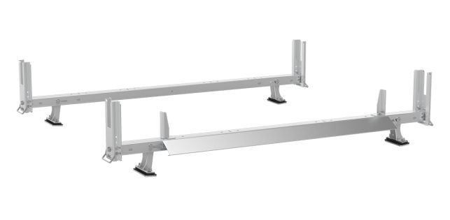Holman Ladder Rack, White, Aluminum, With Ladder Rack Stainless Steel Mounting Hardware - 4PLAXB
