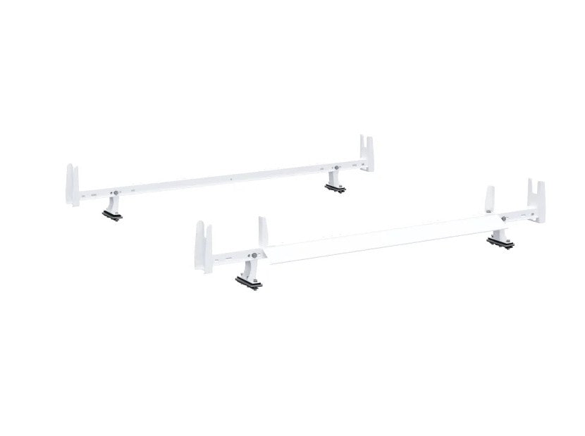 Holman Ladder Rack, White, Steel, Compatible With Rear Roller Bar 40829, Set Of 2 - 40821