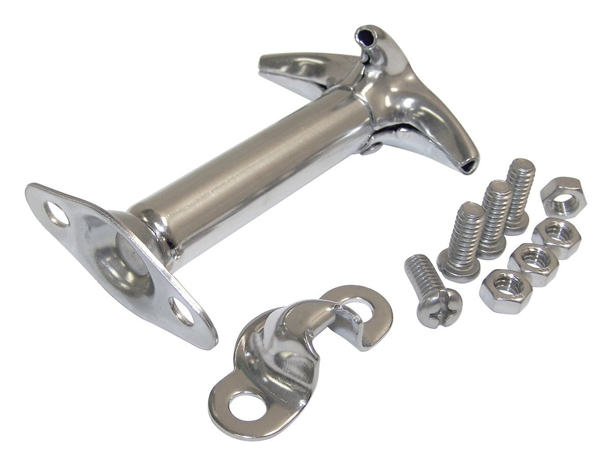 Crown Automotive Hood Latch, Stainless Steel - RT26005