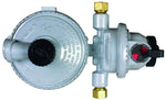 JR Products Propane Regulator, 1/4 in Inverted Flare Inlet x 3/8 in FPT Outlet - 07-30395