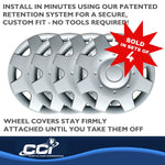Coast2Coast Universal Wheel Covers IWC18016S product image 4