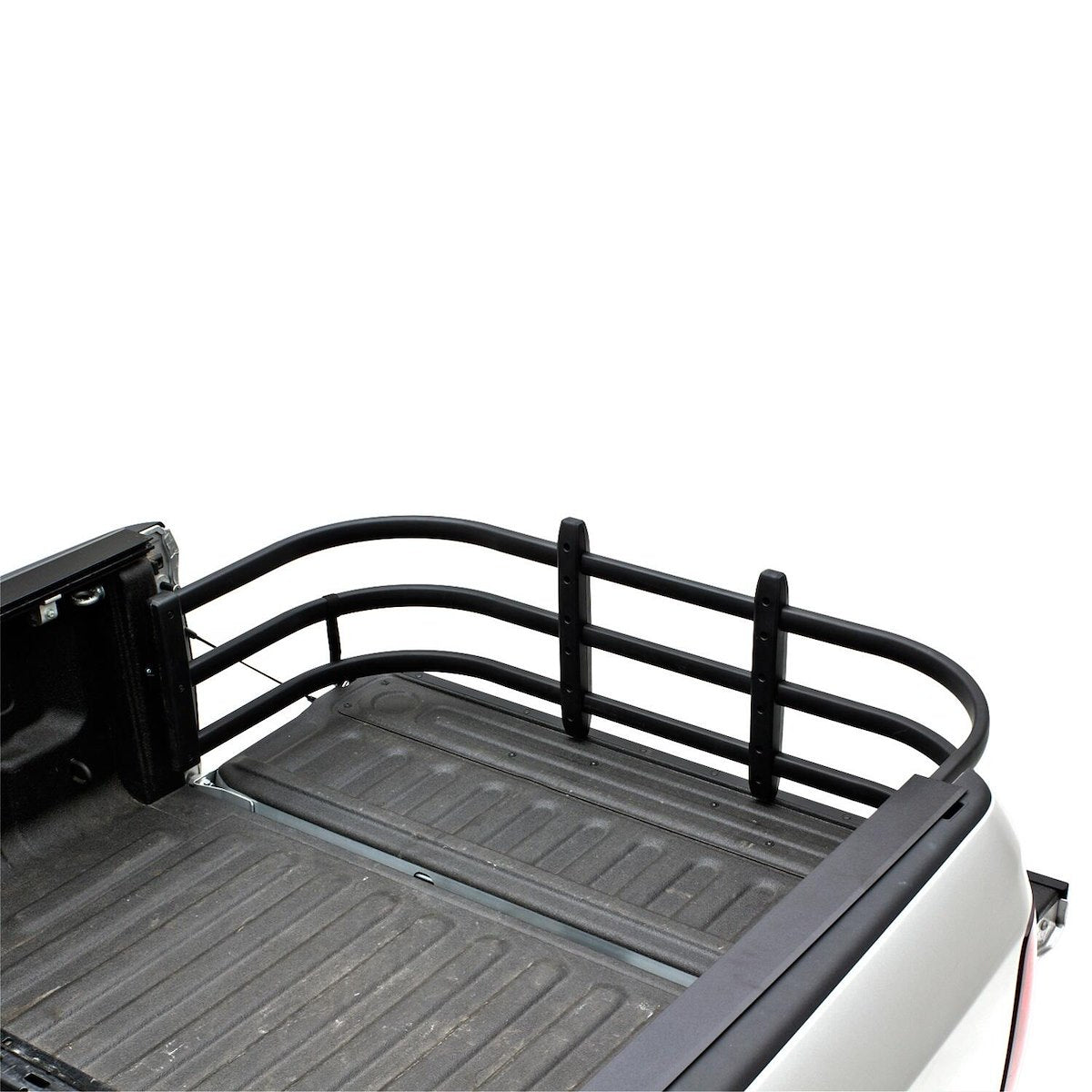 AMP Research Bed Extender, Extends Bed Up To 24 in, Powder Coated Black, Aluminum - 74840-01A