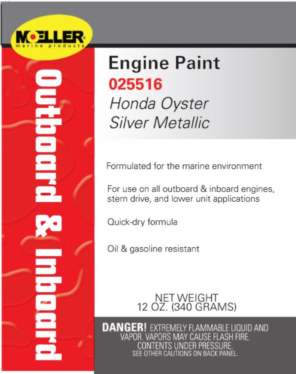 Moeller Marine Products Engine Paint, 12 oz - 025516