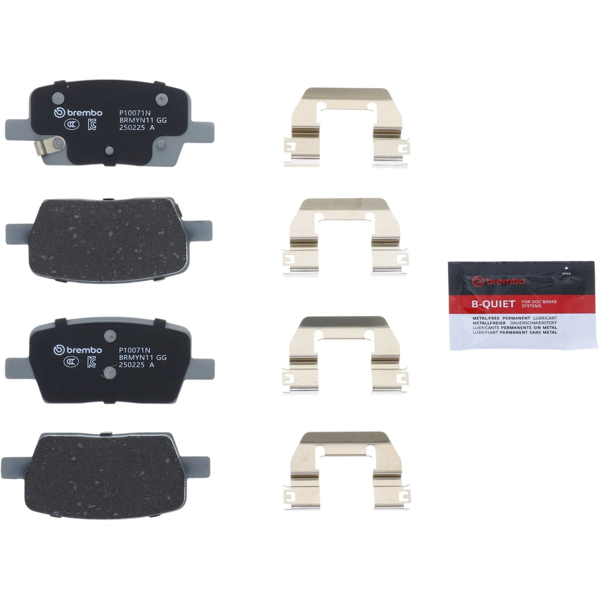 Brembo Brake Pads P10071N product image 3