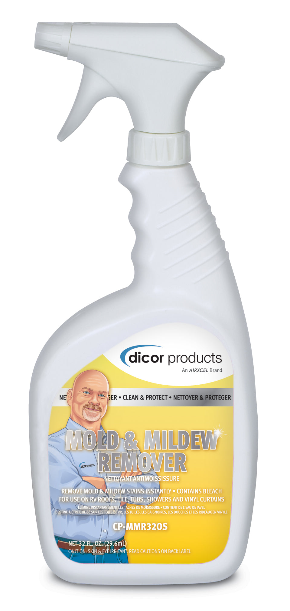 Dicor Corp. Mold Remover, 32 oz Spray Bottle - CP-MMR320S