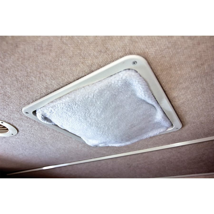 Camco Roof Vent Insulation, For 14 in x 14 in Vents, 3 in Foam With Reflective Backing - 45192