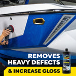 Meguiars Polishing Compound, White, 32 oz Bottle - M6732