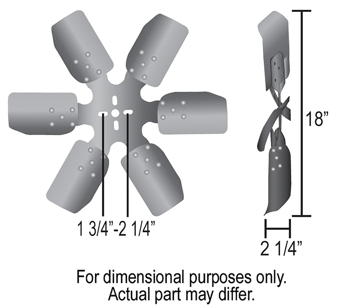Derale Cooling Fans & Fan Clutches 17318 product image 3