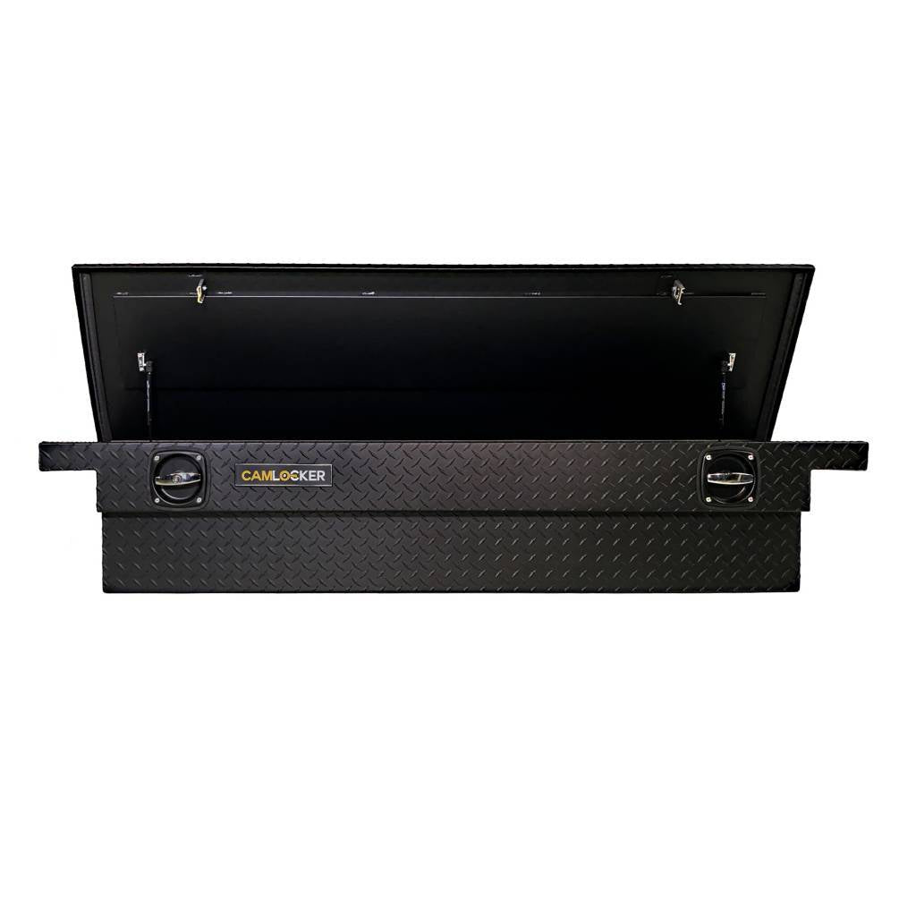 Camlocker Tool Box, Matte Black, Aluminum, 71 in Length x 20 in Width x 14 in Height - S71LP_MB