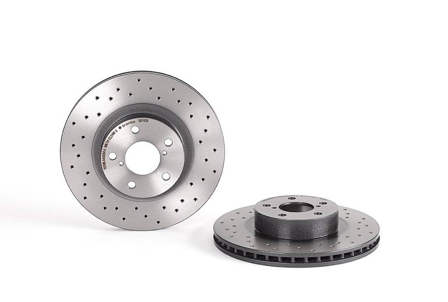 Brembo Brake Rotors 0956742XC02 product image 2