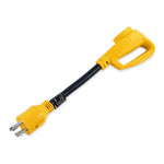 Camco Power Cord Adapter, 4 Prong For L14-30 Locking, 30 amp Dogbone - 55382