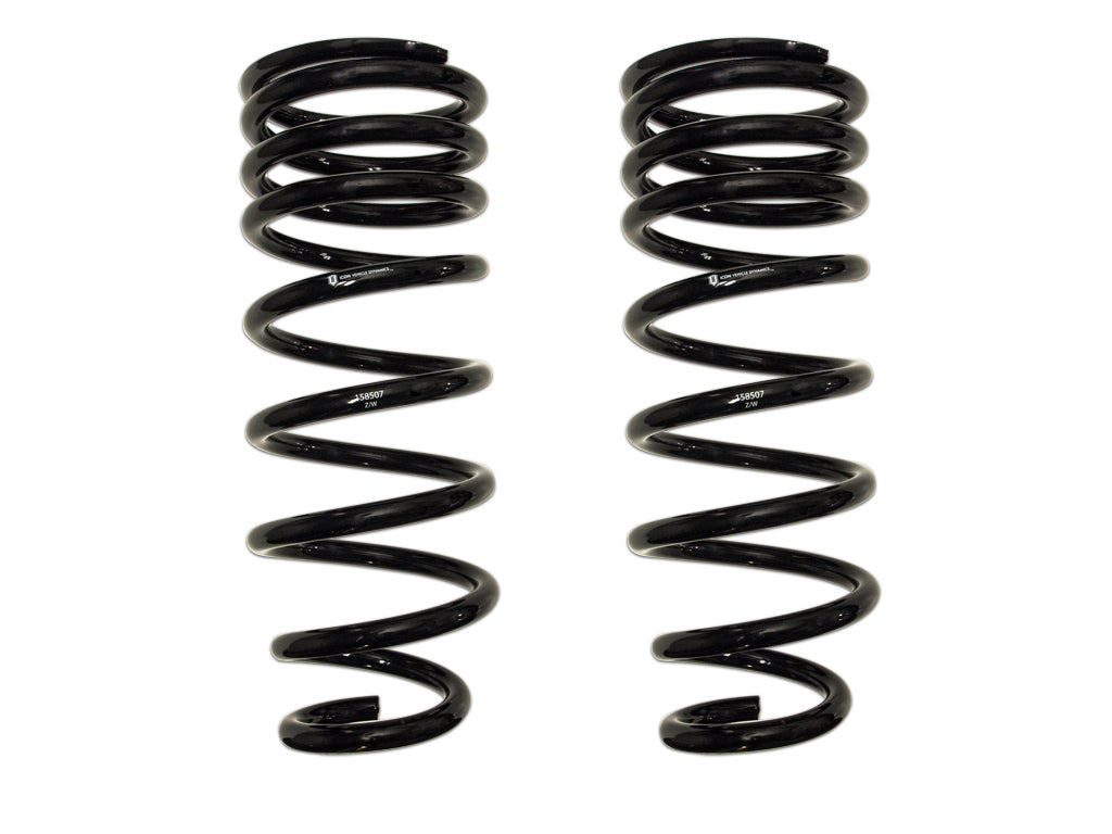 Icon Vehicle Dynamics Coil Spring, 3 in Lift, Black, Set Of 2 - 52800