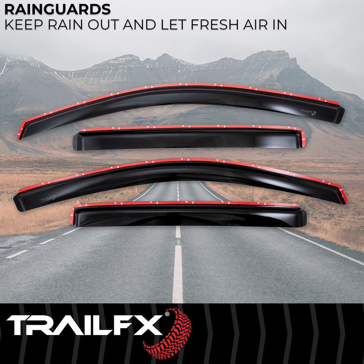 TrailFX Vent Visors 4977IC product image 2