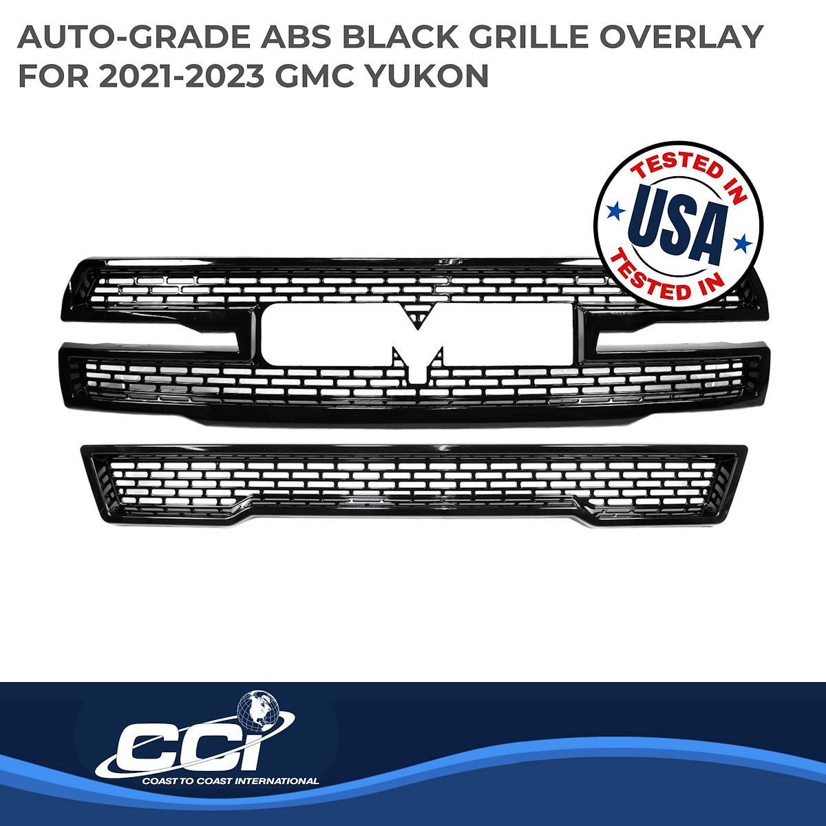 Coast2Coast Grille Overlays GI179BLK product image 3