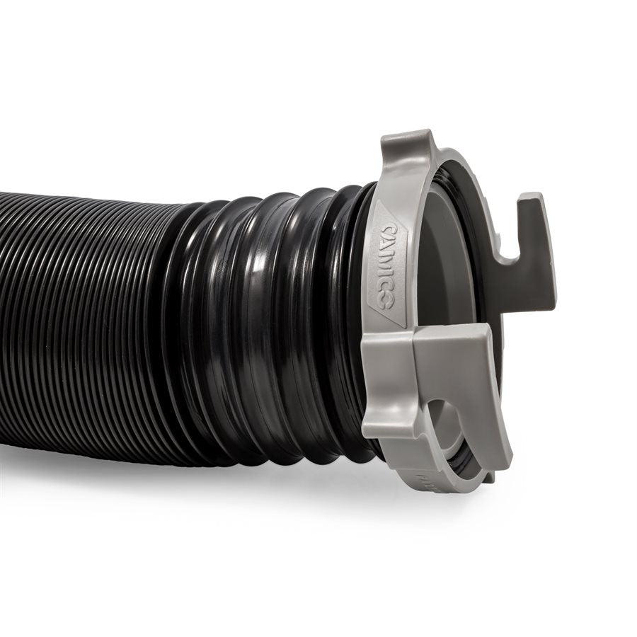 Camco Sewer Hose, 10 ft Extended Length, 3 in Diameter, 12 Mil HTS Vinyl - 39551