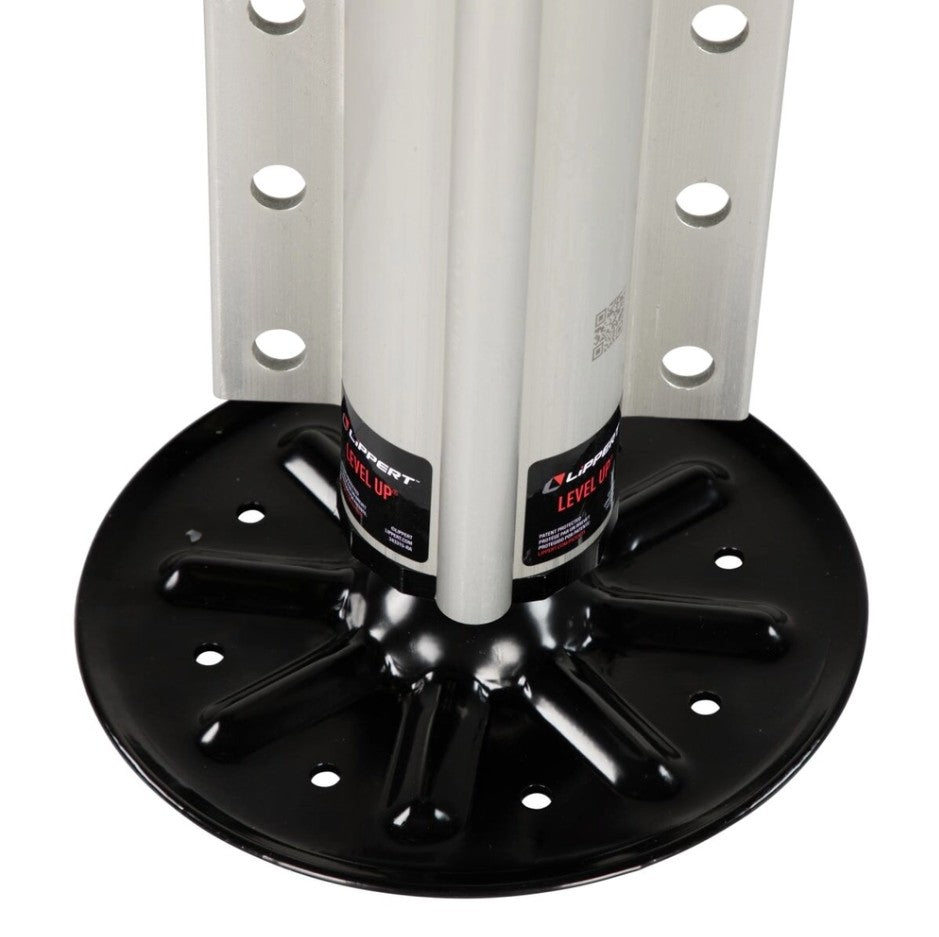 Lippert Leveling Jack, 14000 lb Capacity, Aluminum, With 6 Mounting Holes - 25712610
