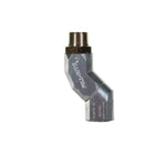 Fill-Rite Liquid Transfer Tank Pump Hose Fitting, Multi Plane 360 degree Swivel, 3/4 in NPT Inlet To 3/4 in NPT Outlet, Aluminum - SD075UL