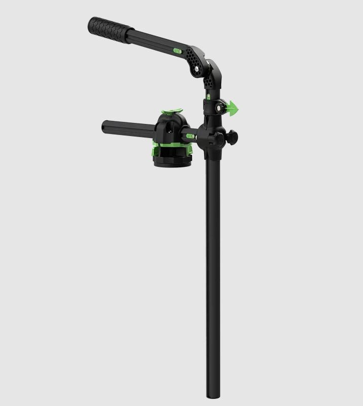 Railblaza Transducer Mount, HEXX Live Pole 30, Black, UV Resistant Fiberglass Reinforced Nylon/Anodized Aluminum - 11-4191-11